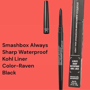 SMASHBOX ALWAYS SHARP WATERPROOF KOHL AUTOMATIC EYE PENCIL LINER F/S-Raven